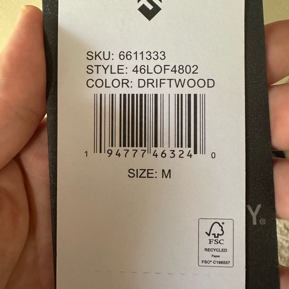 Free Country Brown Driftwood Fleece Medium Textured Zip Up Jacket w/ Collar - Picture 3 of 10